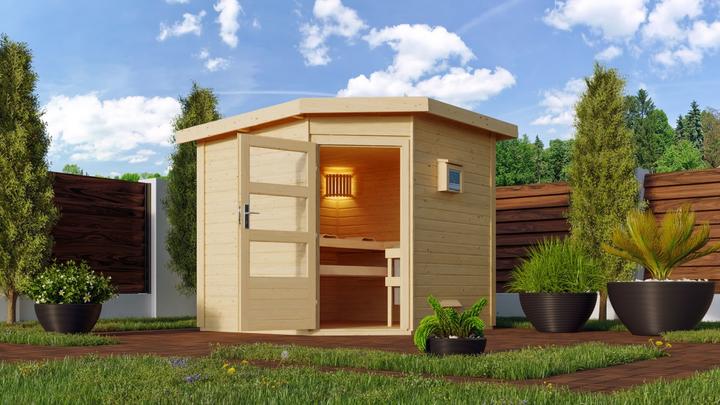 Actual product image Karibu Heikki (9 KW Bio external control)