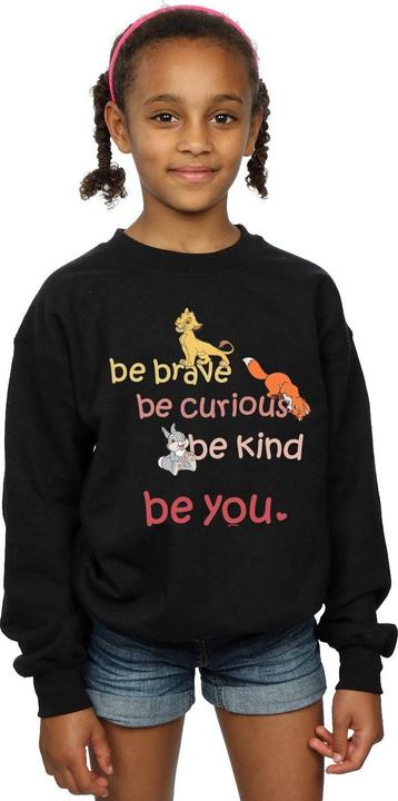 Immagine prodotto Disney Be Brave Be Curious Felpa Ragazze (140, 146)