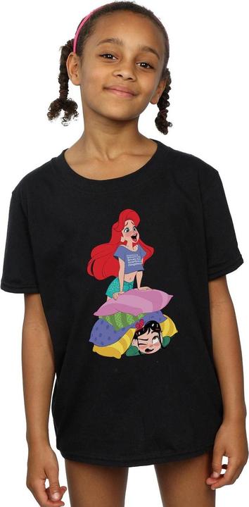 Produktbild Disney Wreck It Ralph Ariel And Vanellope TShirt Mädchen (140, 146)