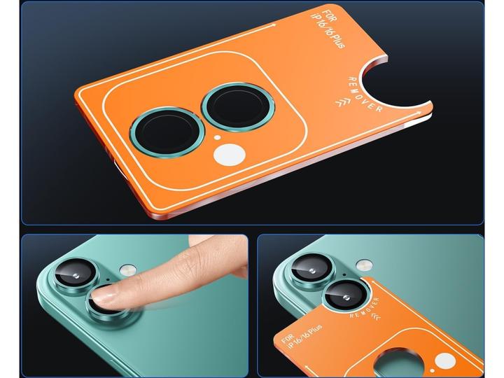 Produktbild Screenguard Camera Lens Protector Schutzglas Apple iPhone 16 (1 Stück, Apple iPhone 16)