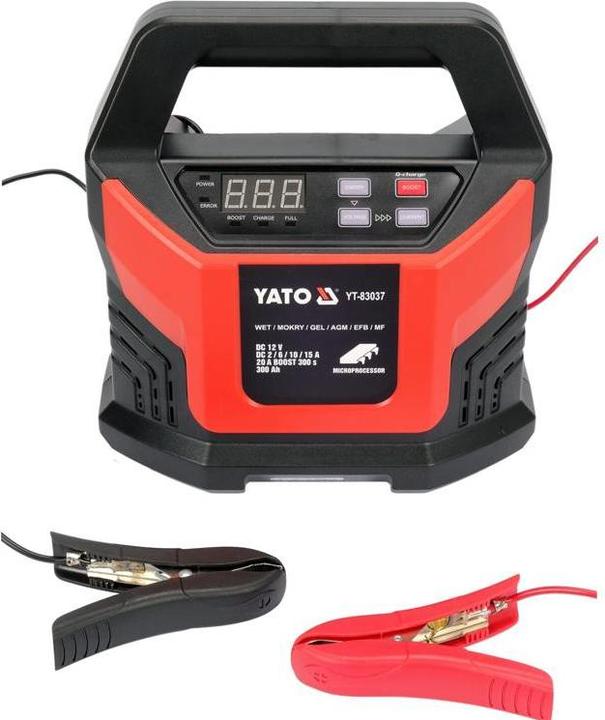 Image du produit Yato PROSTOWNIK ELEKTRONICZNY 12V/2/6/10/15/20A (12V, 20 A)