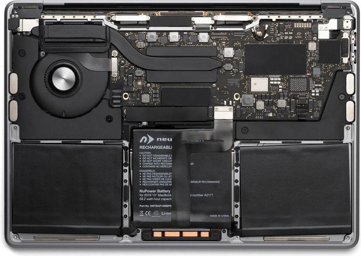 Image du produit Newertech Batterie NuPower 58W MBP13 (2019) (5103 mAh)