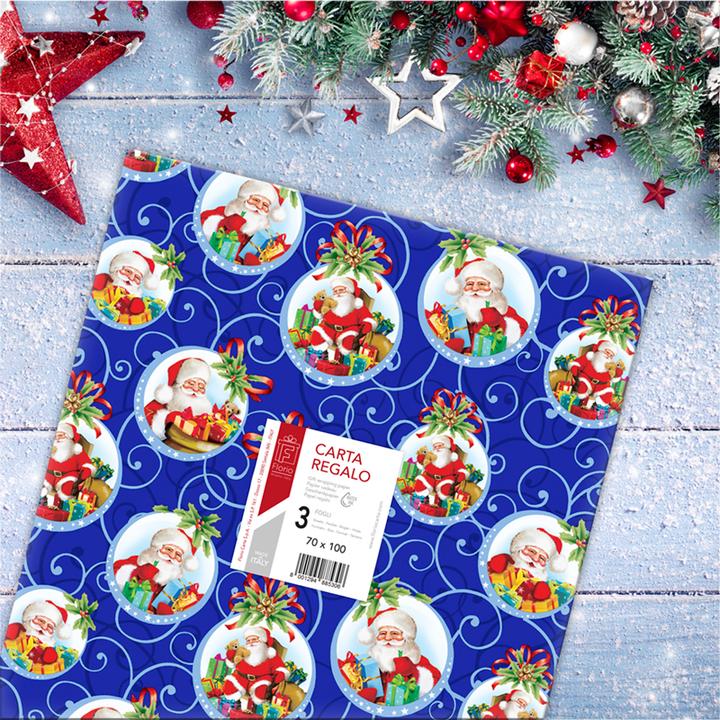 Produktbild Magni Geschenkpapier 70x100cm Weihnachten 3 Bogen (Geschenkpapier, 3 x)
