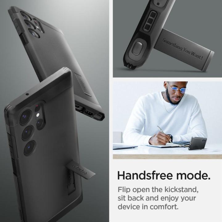 Actual product image Spigen Tough Armor (Samsung Galaxy S23 Ultra)