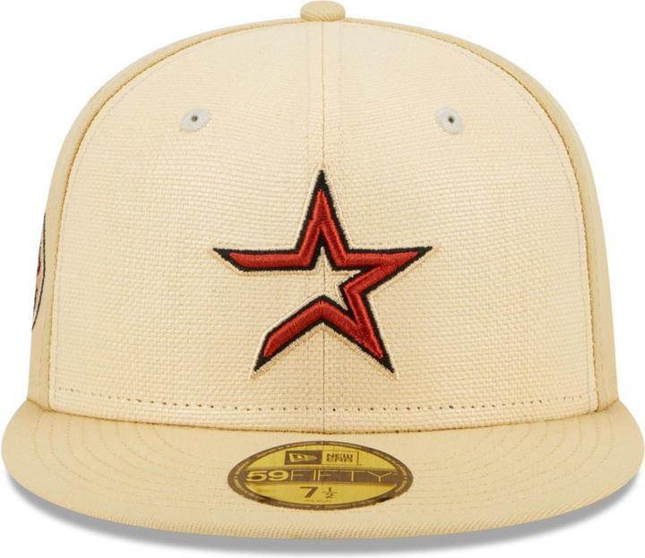 Actual product image New Era 59Fifty Fitted Cap - RAFFIA Houston Astros - 7 (7)