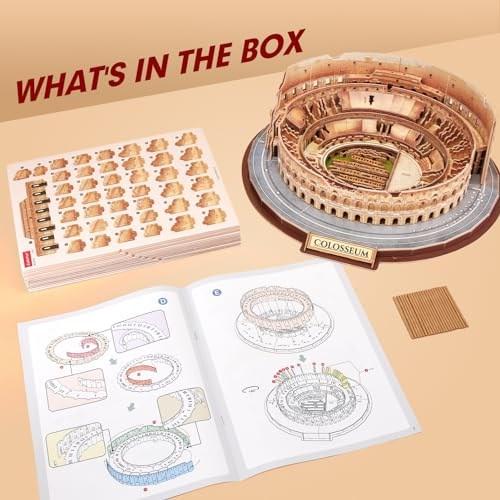 Produktbild Dante 3D Puzzle Rom Kolosseum 163el MC279H Kubischer Spass (163 Teile)