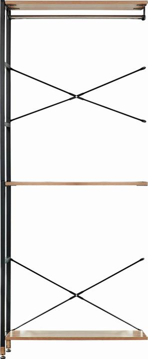 Actual product image Möbilia Shelf (127.5 x 30 x 210 cm)