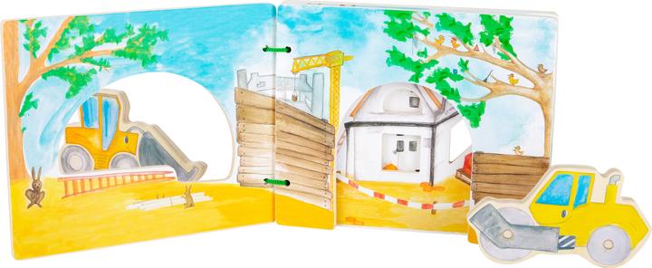 Image du produit small foot Livre d'images sur le chantier (Allemand)