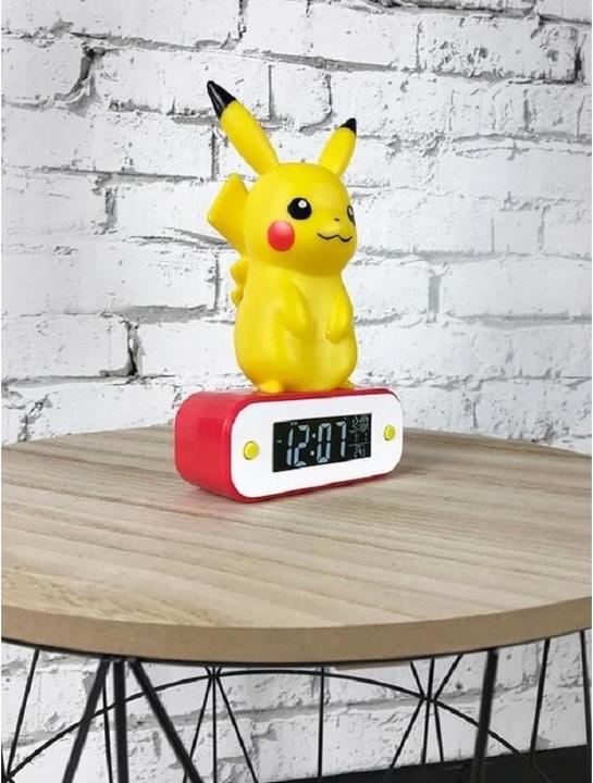 Productafbeelding Teknofun Digitale wekker Pikachu (LED Lamp).
