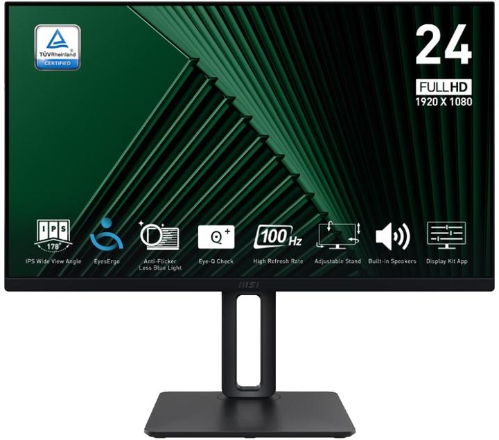 Produktbild MSI 24" PRO MP245PG Pro Flat TFT 1920x1080 FHD 4ms (1920 x 1080 Pixel, 23.80")