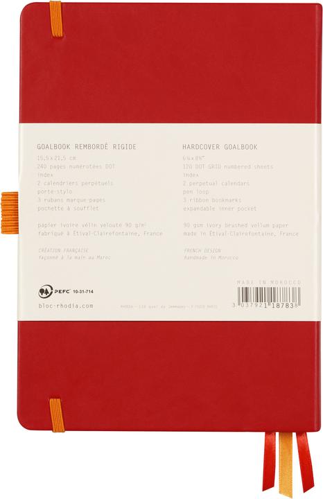 Immagine prodotto Rhodia Quaderni e quaderni Rho (A5, Quadretti, Copertina rigida)