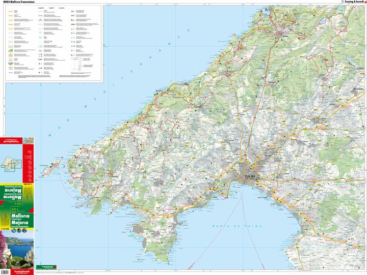 Produktbild Mallorca - Tramuntana. 1:50'000