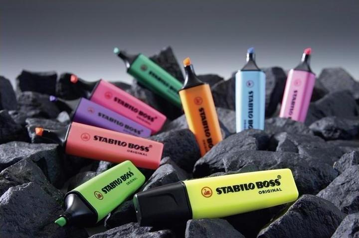 Actual product image STABILO BOSS ORIGINAL Refill (Neon green, 5 mm, 1 x)