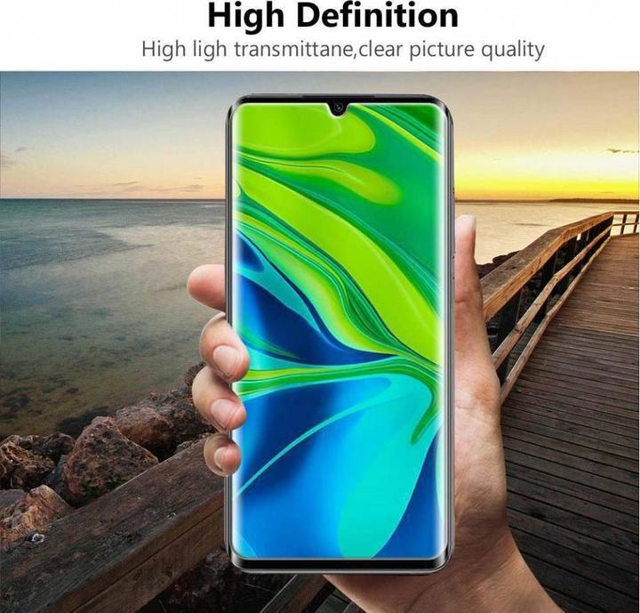 Immagine prodotto Screenguard Xiaomi Mi Note 10 Pellicola protettiva in vetro Custodia Design amichevole (1 Pezzo/i, Xiaomi Mi Note 10)