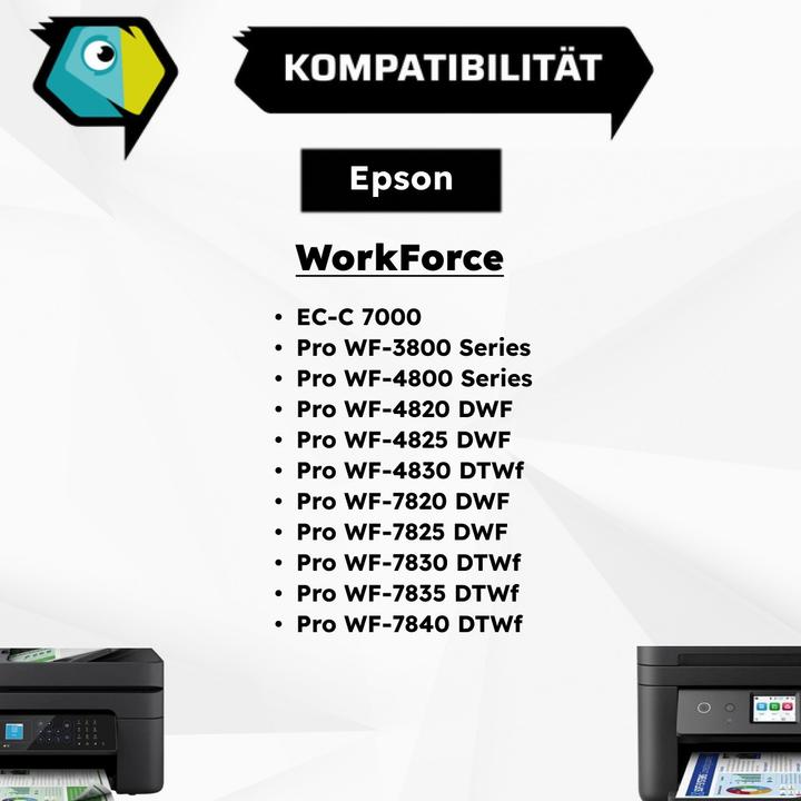Produktbild Inkadoo Druckerpatronen kompatibel mit Epson C13T05H44010 / 405XL Tintenpatrone