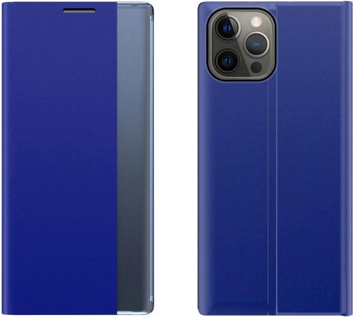 Immagine prodotto Hurtel Sleep Case Custodia a libro con finestra intelligente per iPhone 13 Pro blu (Apple iPhone 13 Pro)
