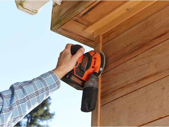 Immagine prodotto Black & Decker Levigatrice orbitale a batteria BDCROS18 (Levigatrici rotorbitali, 18 W)