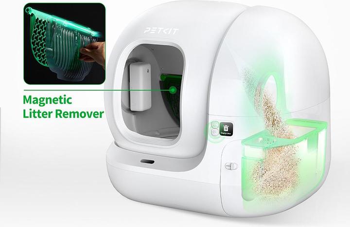 Actual product image Petkit Magnetic Clay Cat Litter Remover Set
