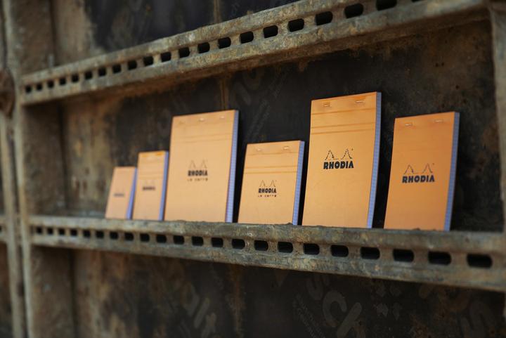 Produktbild Rhodia Blöcke geheftet 80g Basics (A5, Liniert)