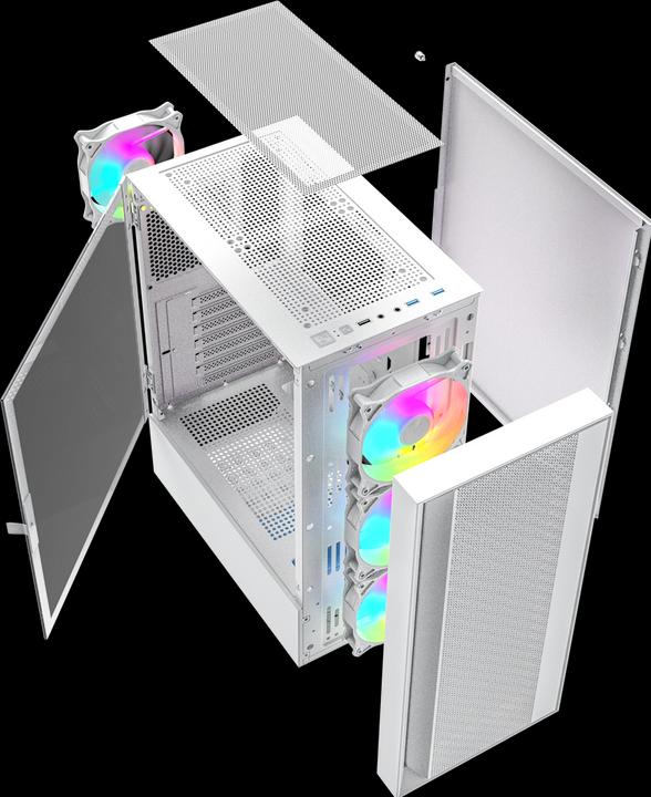 Actual product image Gembird Fornax 4000 (ATX, ITX, Mini-ATX)