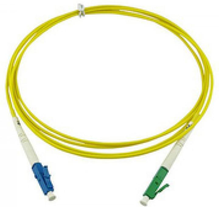 Actual product image BlueOptics Simplex fibre optic patch cable LC-UPC/LC-APC singlemode 0.5 metre (0.50 m)