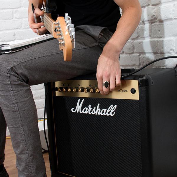 Actual product image Marshall MG50GFX guitar amplifier with cable (Guitar, 50 W)
