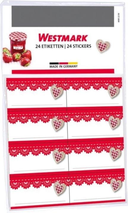 Actual product image Westmark Decorative labels set 24 pcs.