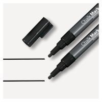 Produktbild Sigel Artverum Kreidemarker 20 Rund (1-2 mm) (Schwarz, 2 mm, 2 x)