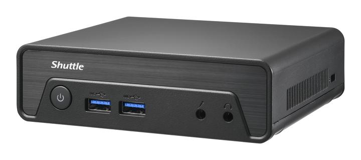 Image du produit Shuttle Nano-PC NE10N, Intel N100, 1x HDMI, 1x DP, 6x USB, 1x LAN, FANLESS, 24/7, VESA (Intel N100)