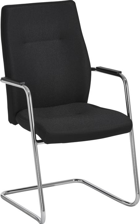 Produktbild Nowy Styl Freischwinger, B 470 x T 470 x H 427 mm, inkl. Armlehnen, stapelbar bis 3 Stück, gepolstert &...