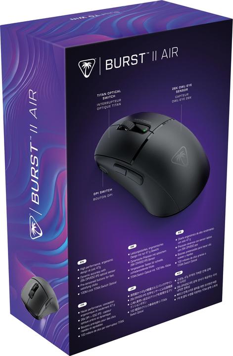Produktbild Turtle Beach Burst II Air (Kabellos, Kabelgebunden)