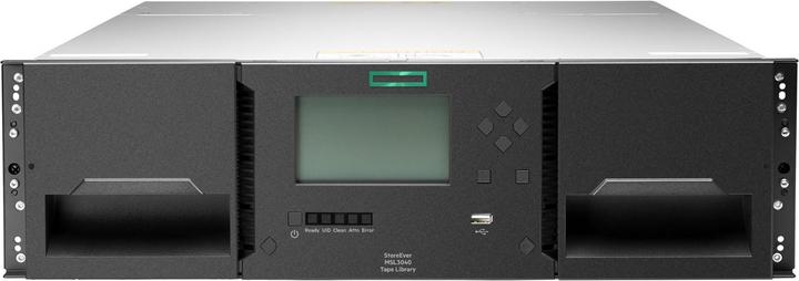 Actual product image HPE MSL3040 Scalable Base Module 0 Drives 40 Slots