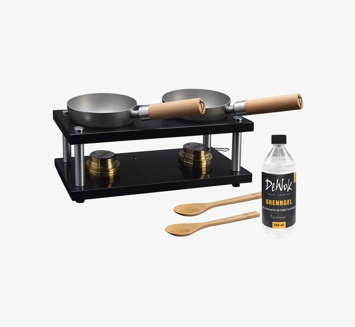 Actual product image DeWok Wok Double Set for 4 persons