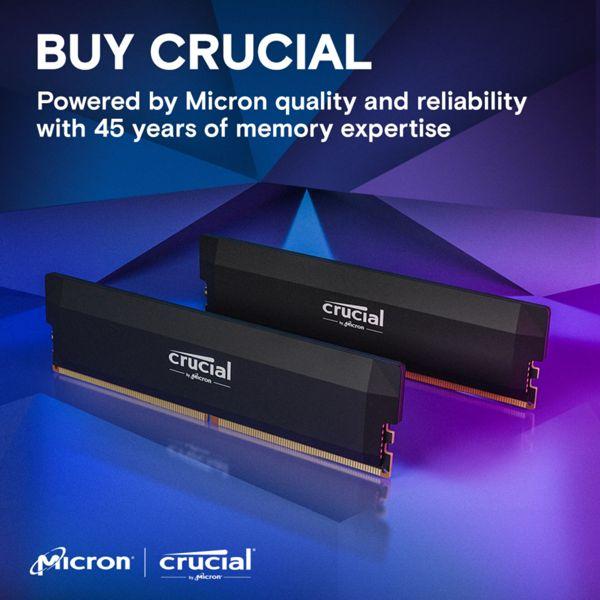 Produktbild Crucial Pro Overclocking (1 x 16GB, 6000 MHz, DDR5-RAM, U-DIMM)