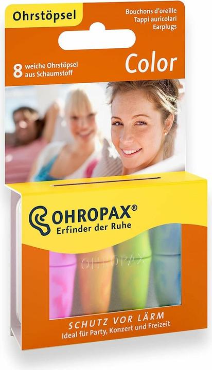 Actual product image Ohropax Color Lärmschutz (8 x)