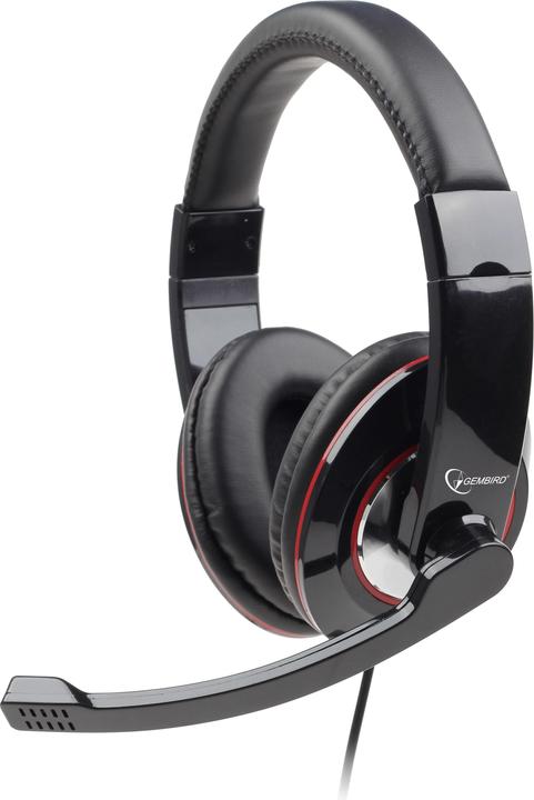 Actual product image Gembird MHS-001 - glossy black (Cable)