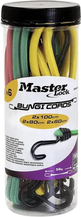 Immagine prodotto Master Lock Set di corde di tensione in gomma