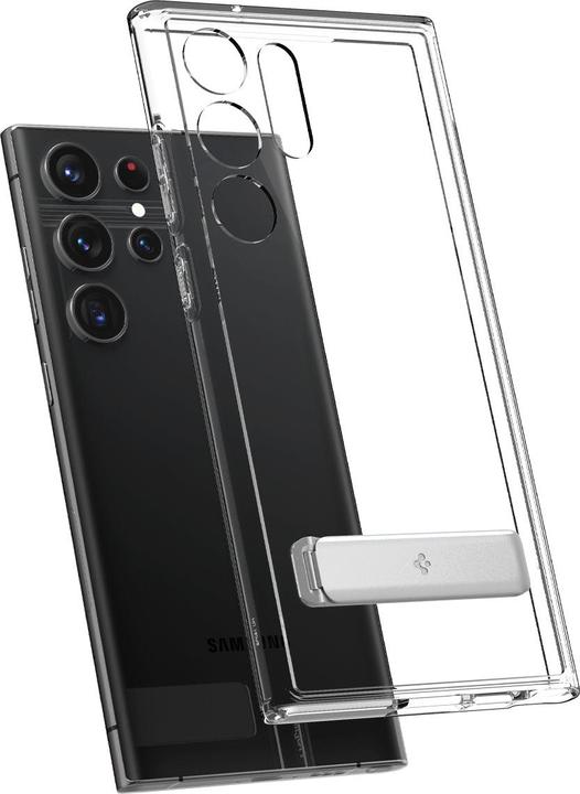 Image du produit Spigen Ultra Hybrid S Case pour S918B Samsung Galaxy S23 Ultra - crystal clear (Samsung Galaxy S23 Ultra)