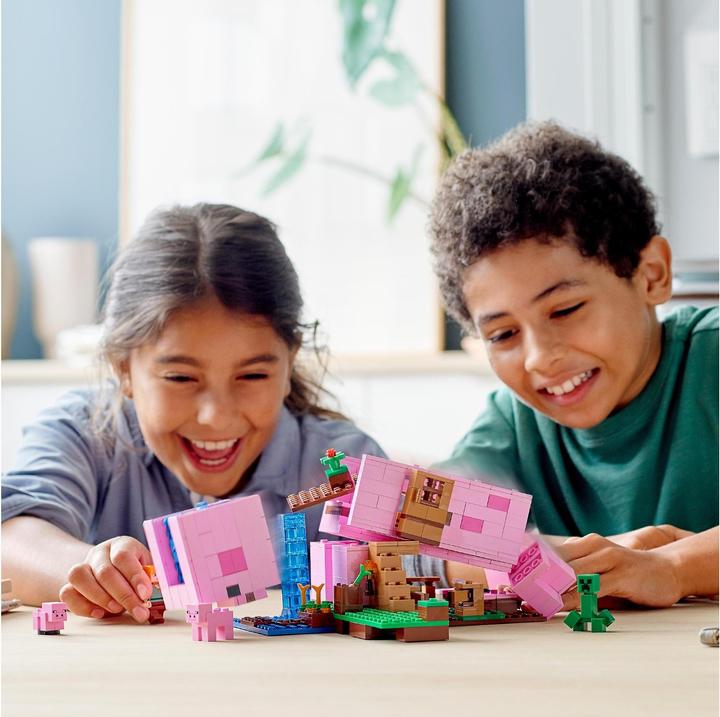 Produktbild LEGO Das Schweinehaus (21170, LEGO Minecraft)