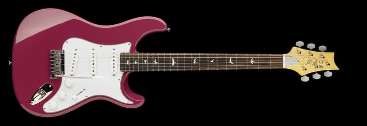 Actual product image PRS SE Silver Sky - Dragon Fruit (Electric guitar, Maple, Rosewood, Poplar)