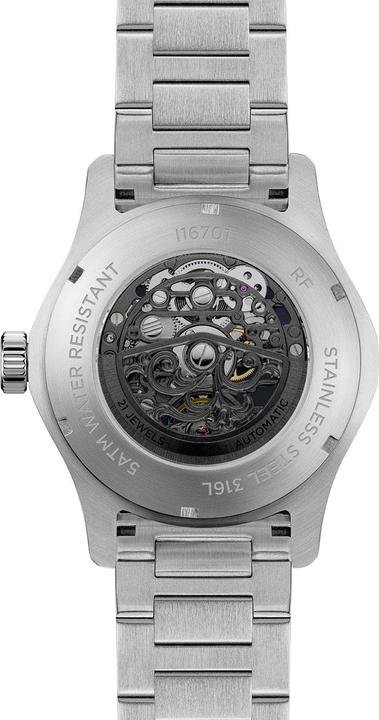 Actual product image Ingersoll 1892 Ingersoll I16701 Herrenuhr Ingersoll Bronc Automatik 44mm 5ATM (Skeleton watch, 44 mm)