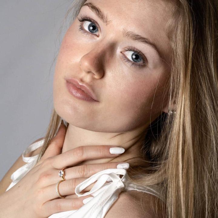 Actual product image Candy Ima ring, 925 sterling silver, gold-plated (56, 925 Silver)