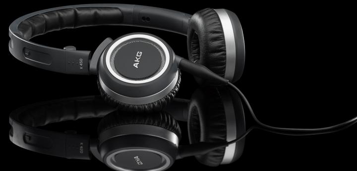 AKG K 450 Navy, geschlossener Stereo-Kopfhörer (Kabelgebunden)