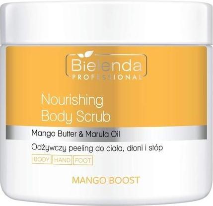 Actual product image Bielenda Professional Mango Boost Nourishing Body Hand and Foot Scrub Moisturizing Smoothing Regener (Body lotion)