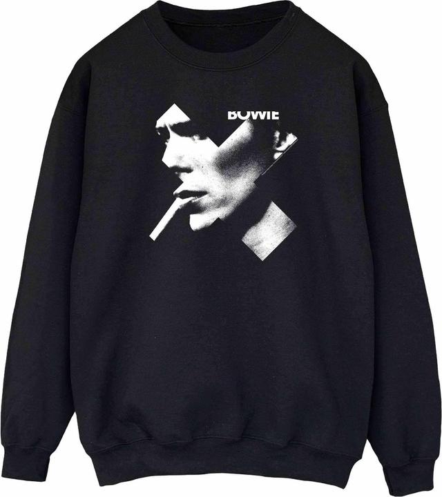 Actual product image David Bowie Womens/Ladies Cross Smoke Sweatshirt (S)