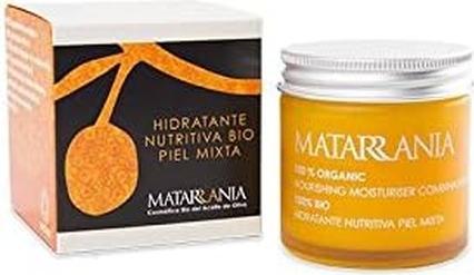 Actual product image Matarrania Organic Moisturising Cream for Combination Skin 60ml (Body cream, 60 ml)