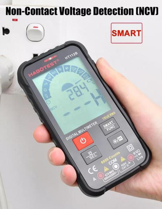 Actual product image Habotest HT112B True RMS Digital Universal Multimeter