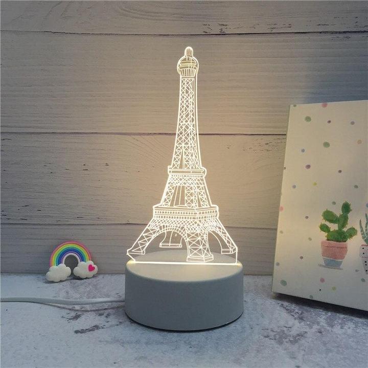 Produktbild JTI 3D-LED-Lampe - Eiffelturm