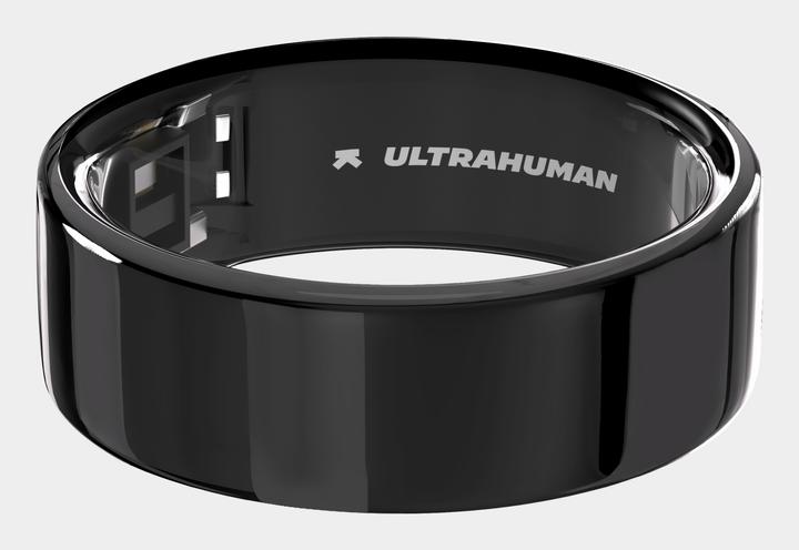 Actual product image Ultrahuman Ring Air- Size-09- Aster Air Black (9, Aster Black)