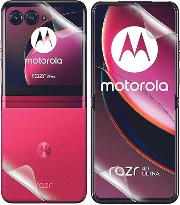 Immagine prodotto Screenguard 100% Pellicola di protezione del display Motorola Razr 40 Ultra Crystal Clear (1 Pezzo/i, Motorola Razr 40 Ultra)